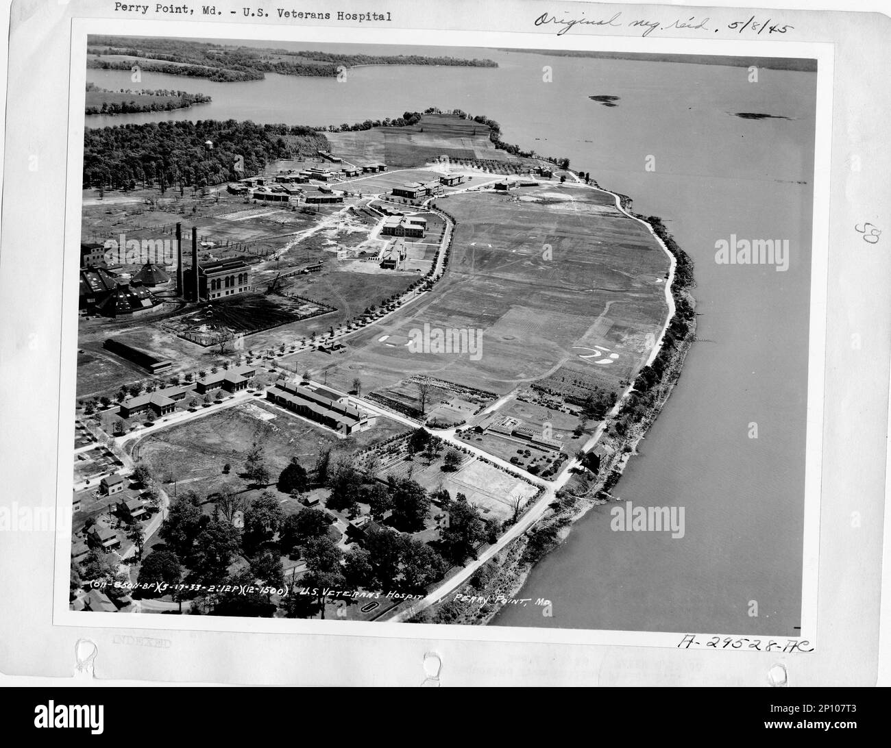 Maryland Perry Point, Aerial Photograph Stock Photo Alamy