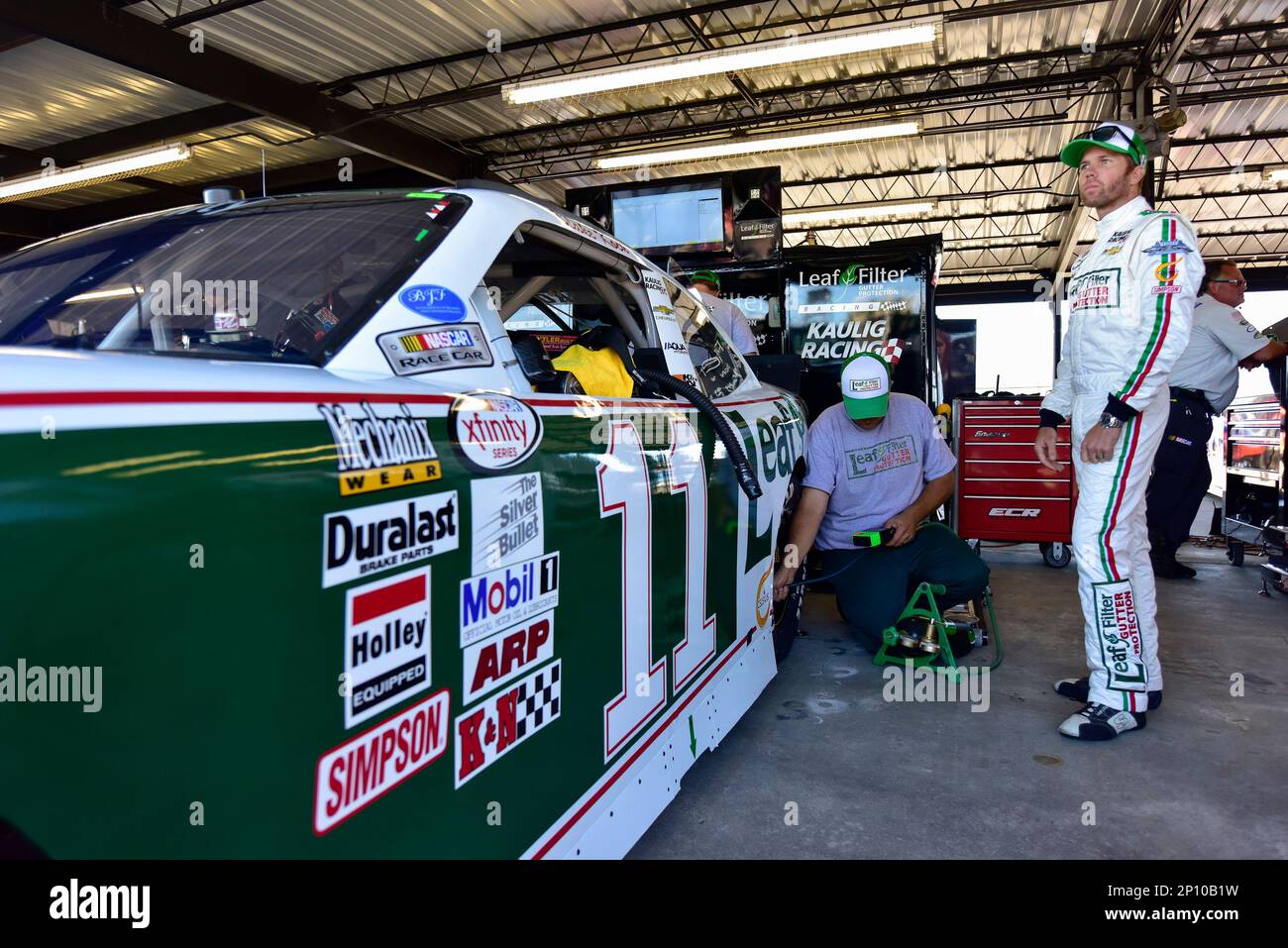 Blake Koch (11) during practice for the NASCAR Xfinity Series VFW Sport Clips Help A Hero 200 at