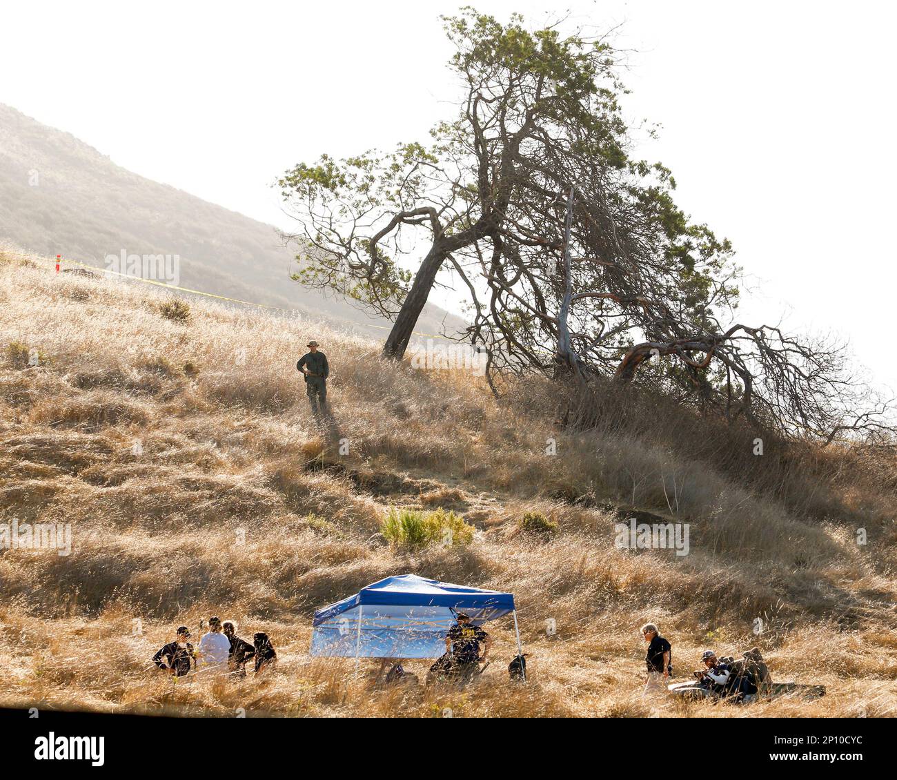 Excavation work continues at Cal Poly as the FBI and the San Luis
