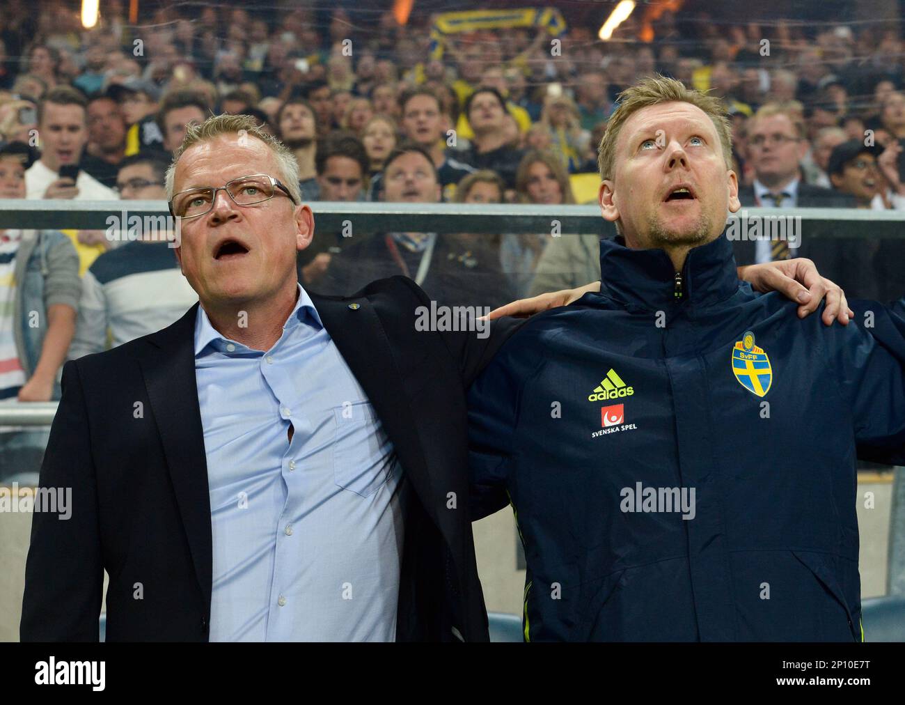 JANNE ANDERSSON Swedish coach for Sweden national team in football Stock  Photo - Alamy