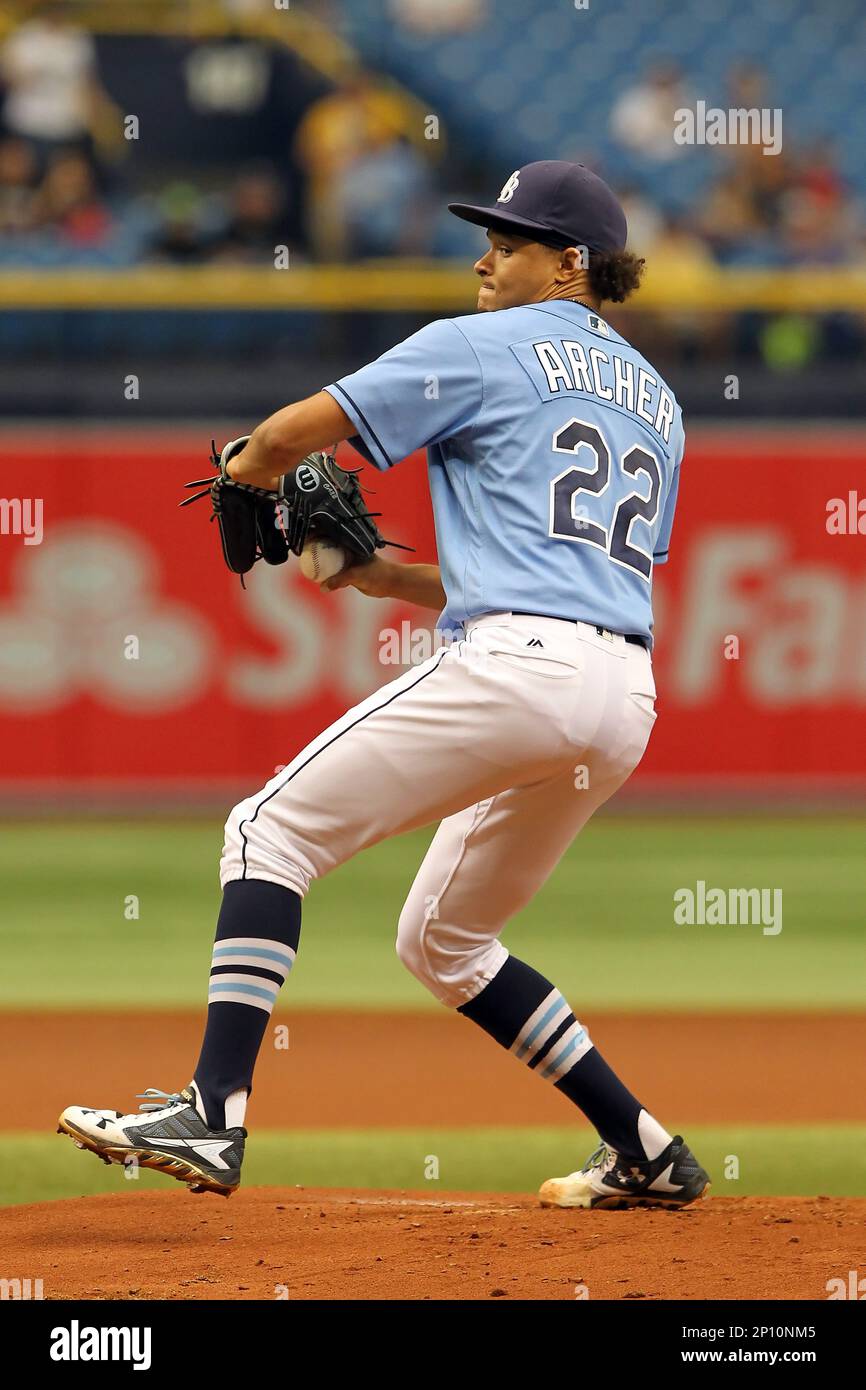 04 SEP 2016: Chris Archer of the Rays during the regular season game ...