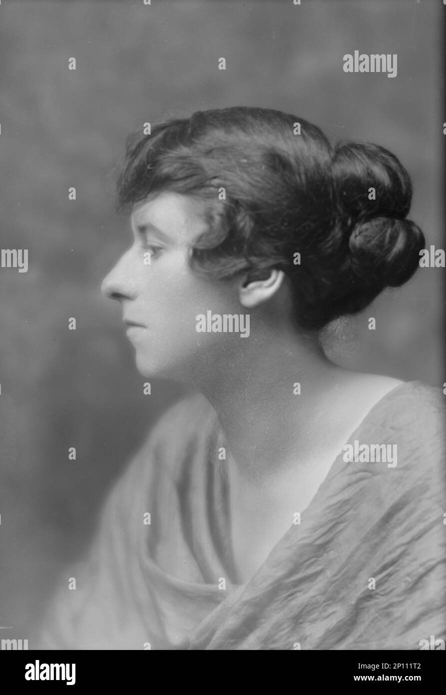 Cisco, John Jay, Mrs., portrait photograph, 1915 June 22 Stock Photo