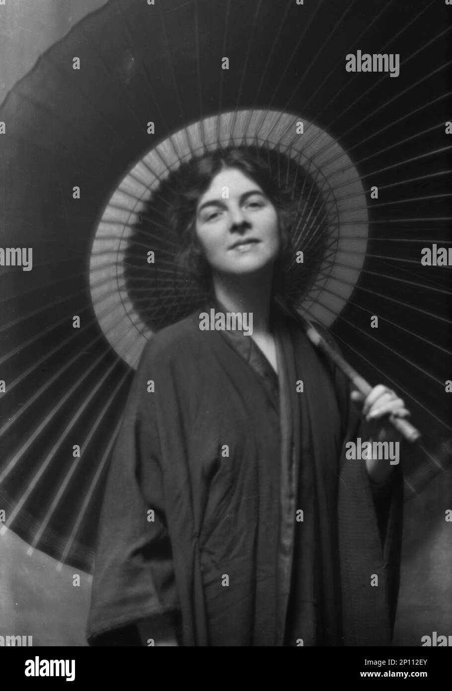Coleman, C., Miss, portrait photograph, 1915 Feb. 26. Stock Photo