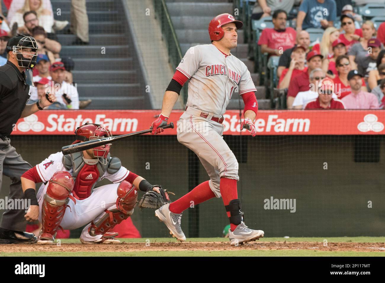 31 August 2016: Cincinnati Reds First base Joey Votto (19) during