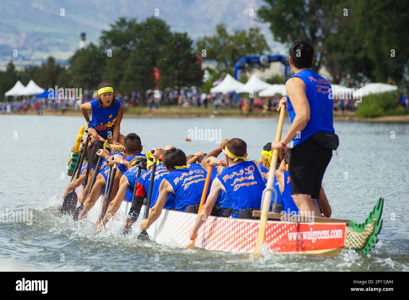 TECO booth at the Colorado Dragon Boat Festival attracts many people -  Taipei Economic and Cultural Office in Denver, image size:1300x955