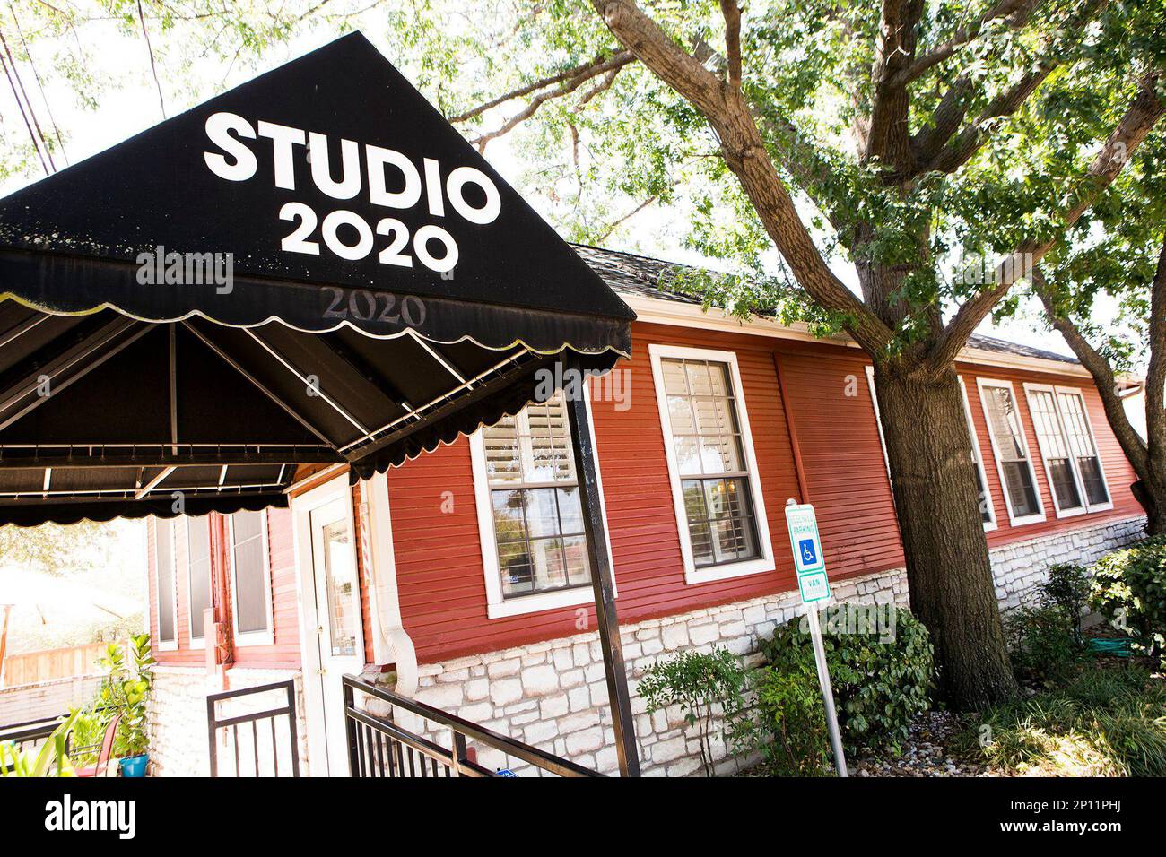 The Mosier Valley School's building, that now houses a salon, is