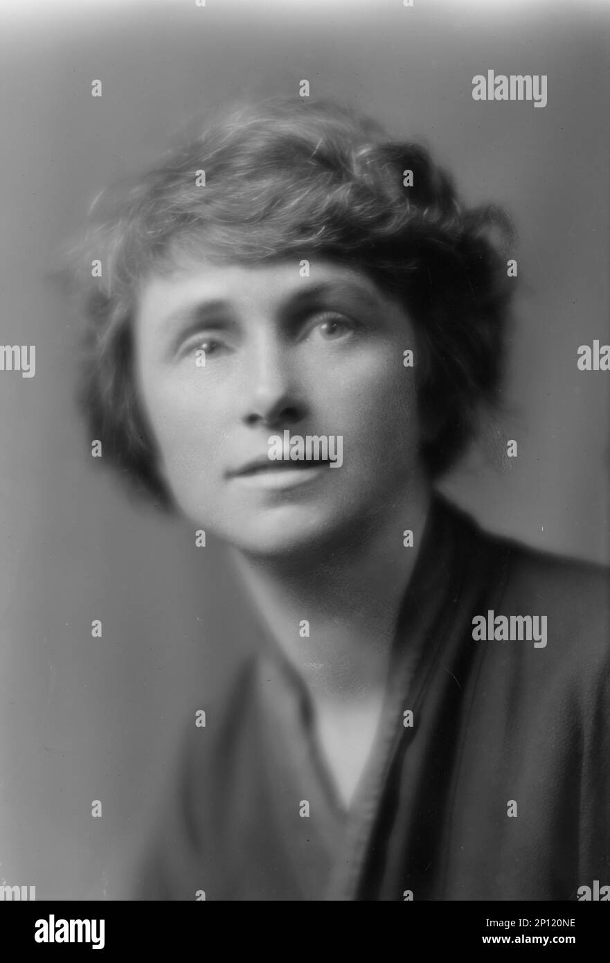Jones, Margery, Miss, portrait photograph, 1914 Aug. 25. Stock Photo