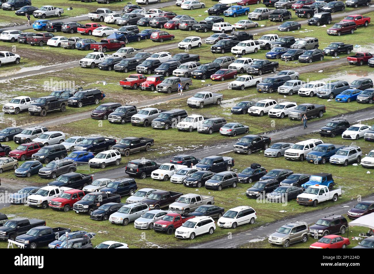 Parking lots during the NASCAR Sprint Cup Series race Bass Pro Shops