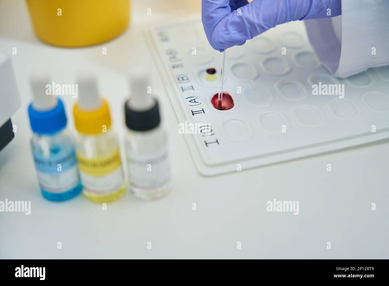 Biomaterial samples hi-res stock photography and images - Alamy