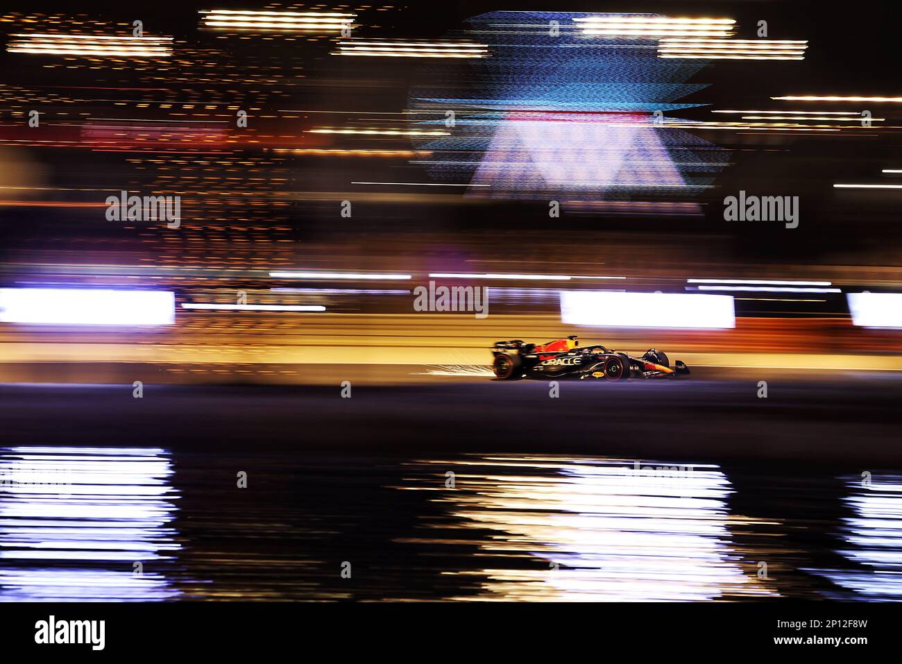 Max Verstappen (NLD) Red Bull Racing RB19. 03.03.2023. Formula 1 World Championship, Rd 1, Bahrain Grand Prix, Sakhir, Bahrain, Practice Day  Photo credit should read: XPB/Press Association Images. Stock Photo