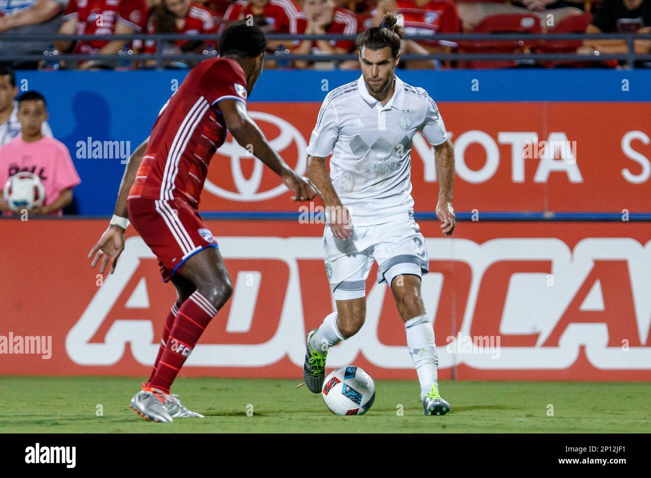13 August 2016 Sporting Kansas City midfielder Graham Zusi (8