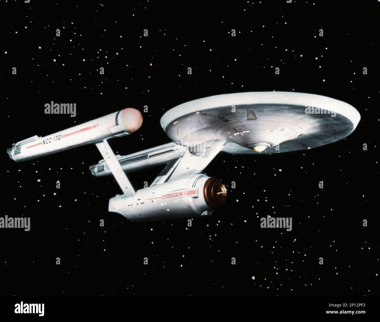 Star Trek  U.S.S. Enterprise Stock Photo