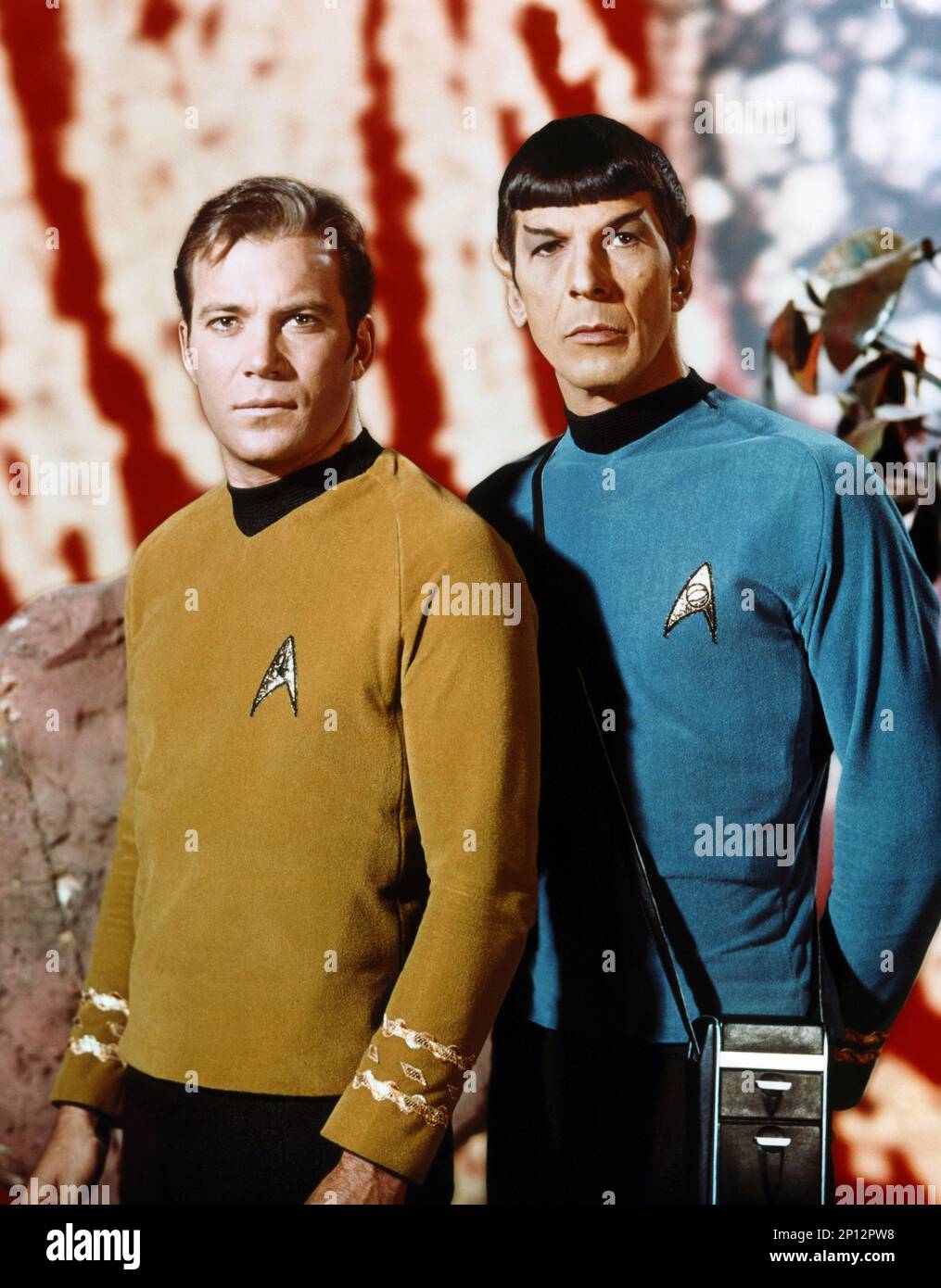 Star Trek TV  William Shatner & Leonard Nimoy Stock Photo