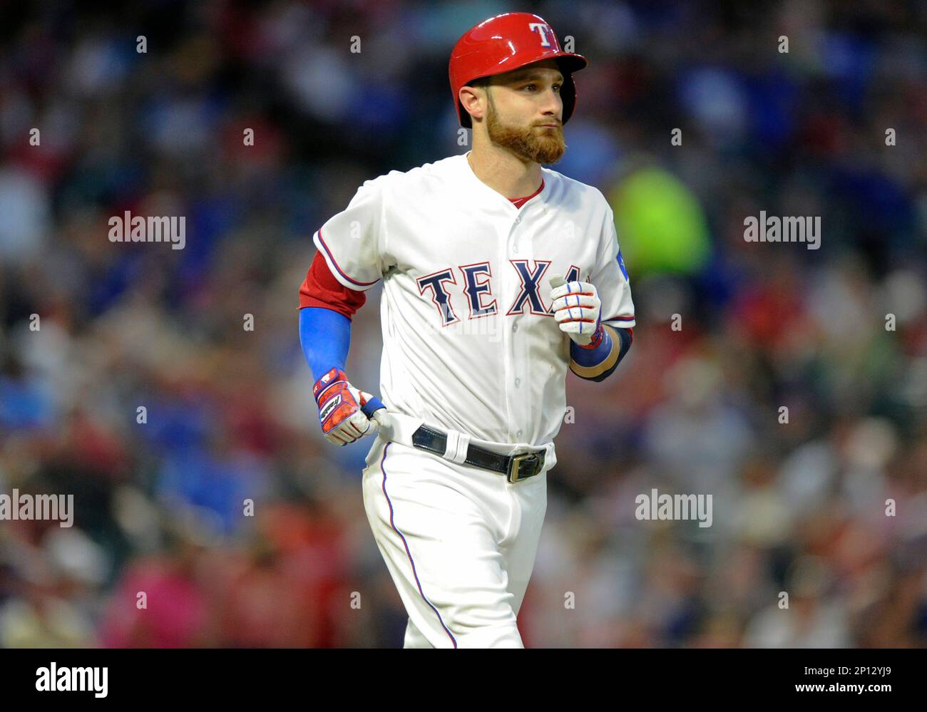 Aug 10, 2016: Texas Rangers catcher Jonathan Lucroy #25 during an MLB ...