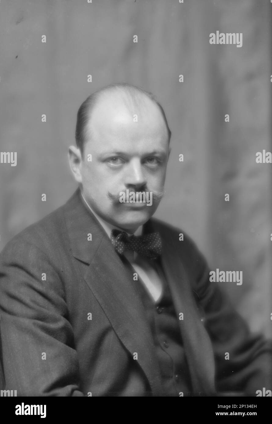 Wilson, Alvah, Mr., portrait photograph, 1912 Apr. 21. Stock Photo