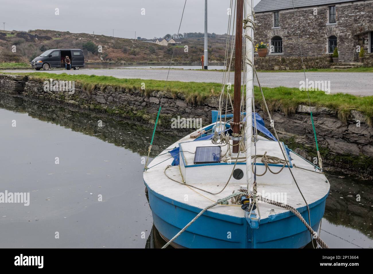 Ballydehob, West Cork, Ireland. 3rd Mar, 2023. It's a cold and overcast
