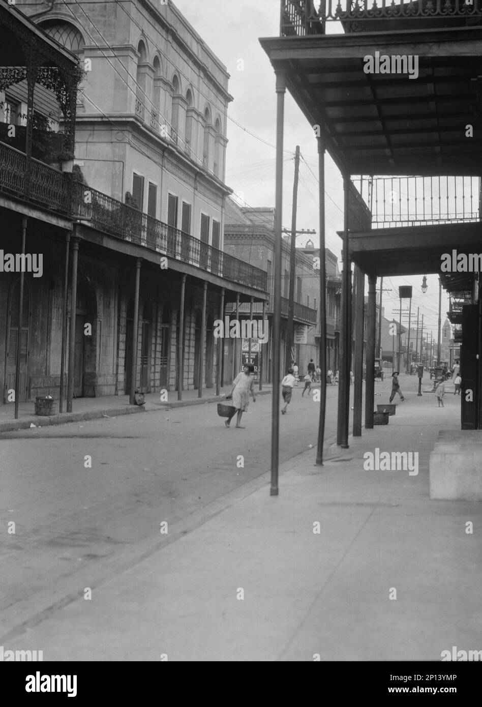 View down Royal Street to the "Haunted House" (Lalaurie House), New