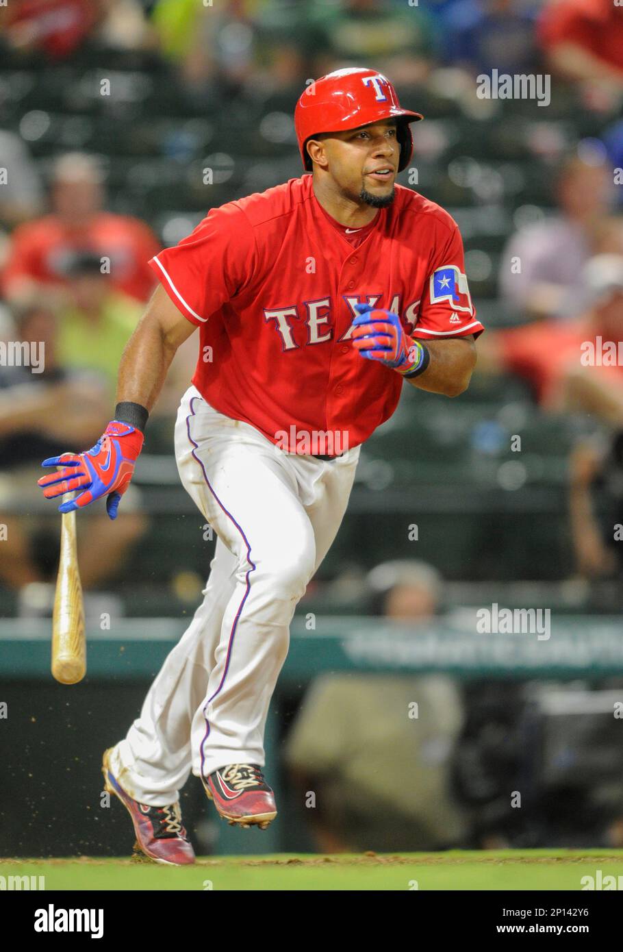 July 27, 2016: Texas Rangers shortstop Elvis Andrus #1 during an