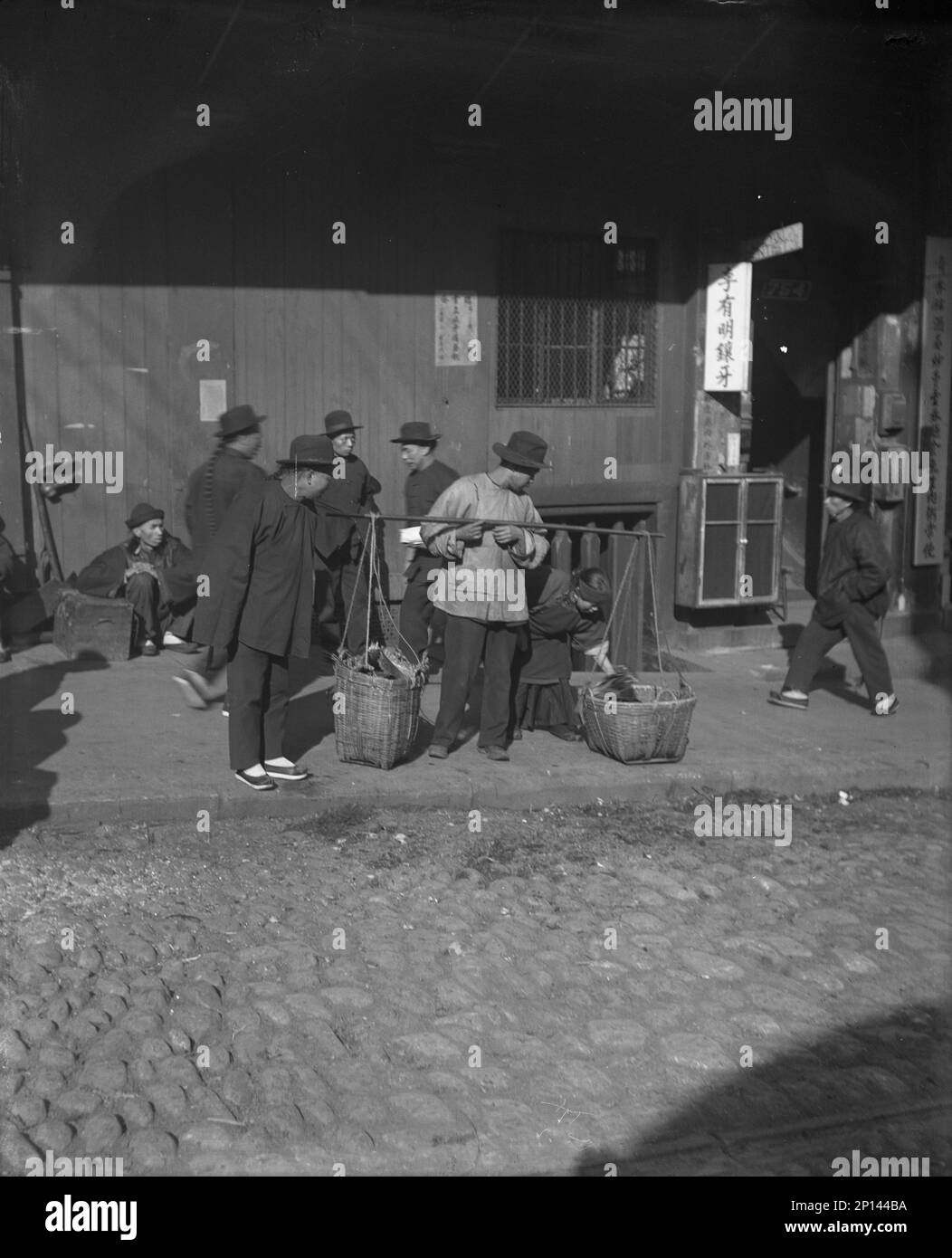 The vegetable peddler, Chinatown, San Francisco, between 1896 and 1906