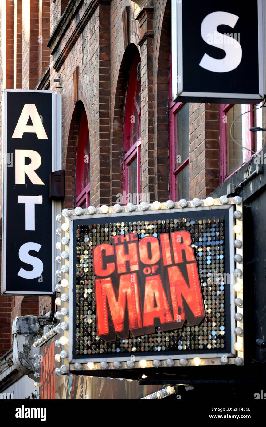 London, England, UK. The Choir of Man at the Arts Theatre Stock Photo
