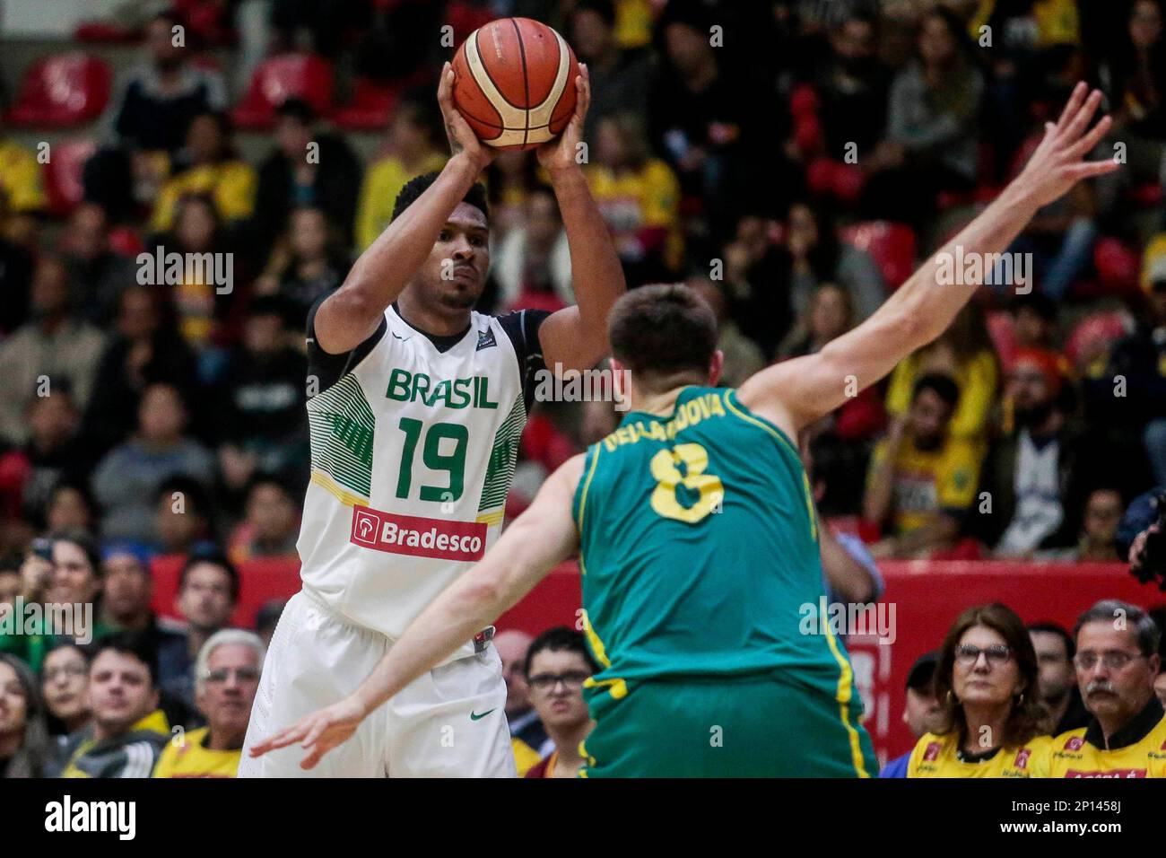 SAO PAULO - SP - 28/7/16 - BASQUETE/AMISTOS BRASIL X AUSTRALIA