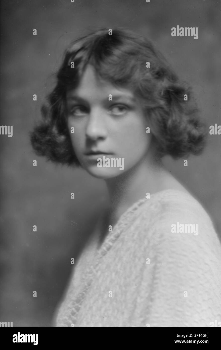 Isadora Duncan dancer, portrait photograph, between 1915 and 1923 Stock ...