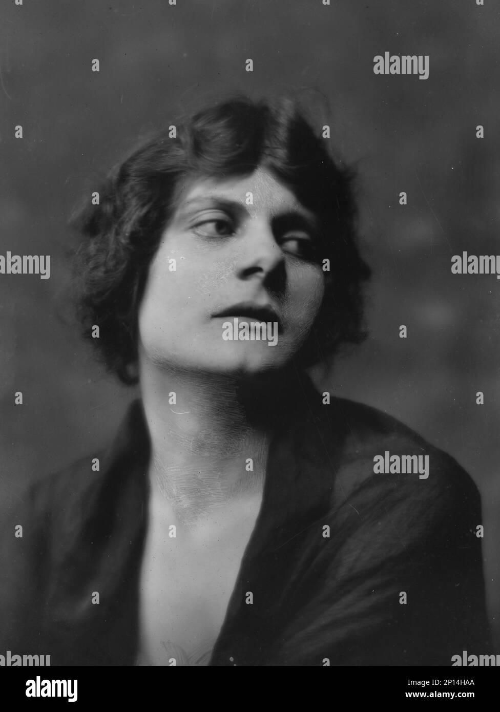 Isadora Duncan dancer, portrait photograph, between 1915 and 1923 Stock ...