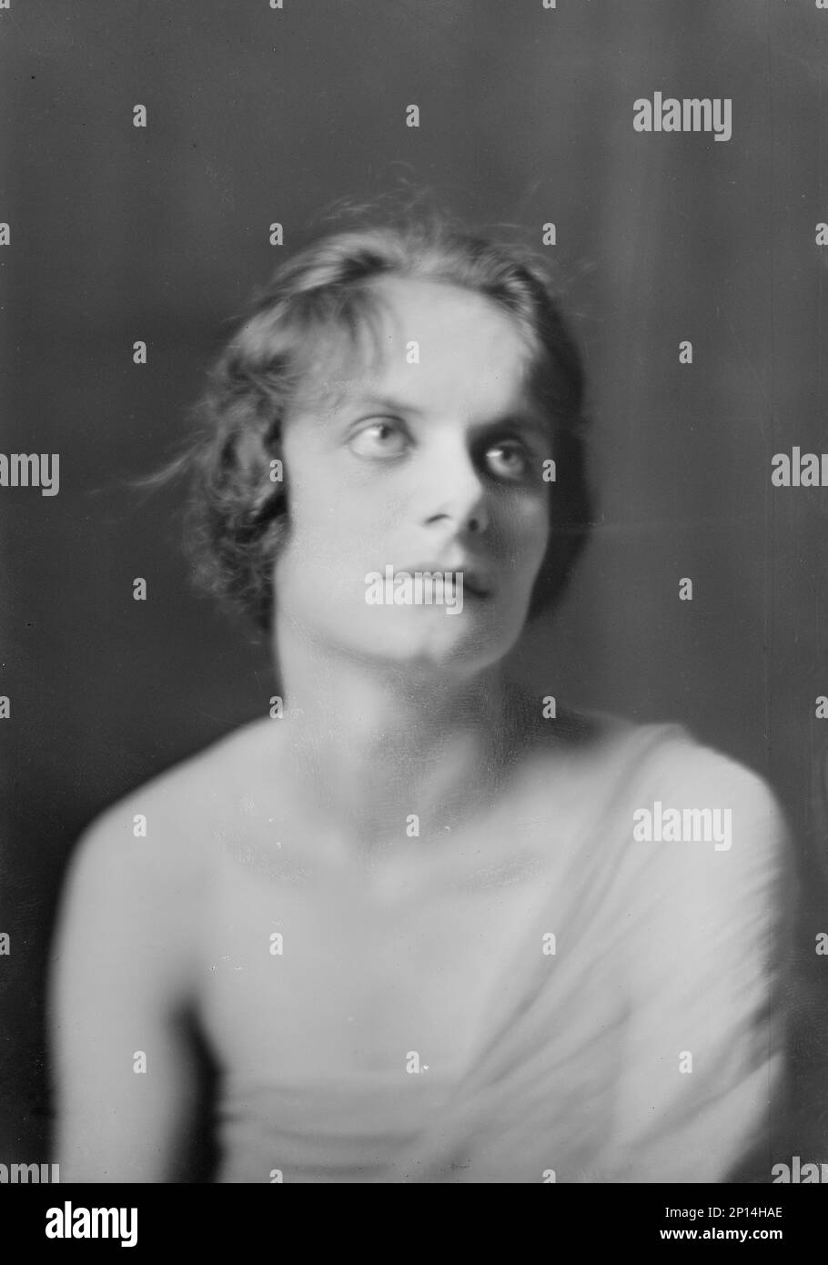 Isadora Duncan dancer, portrait photograph, between 1915 and 1923 Stock ...