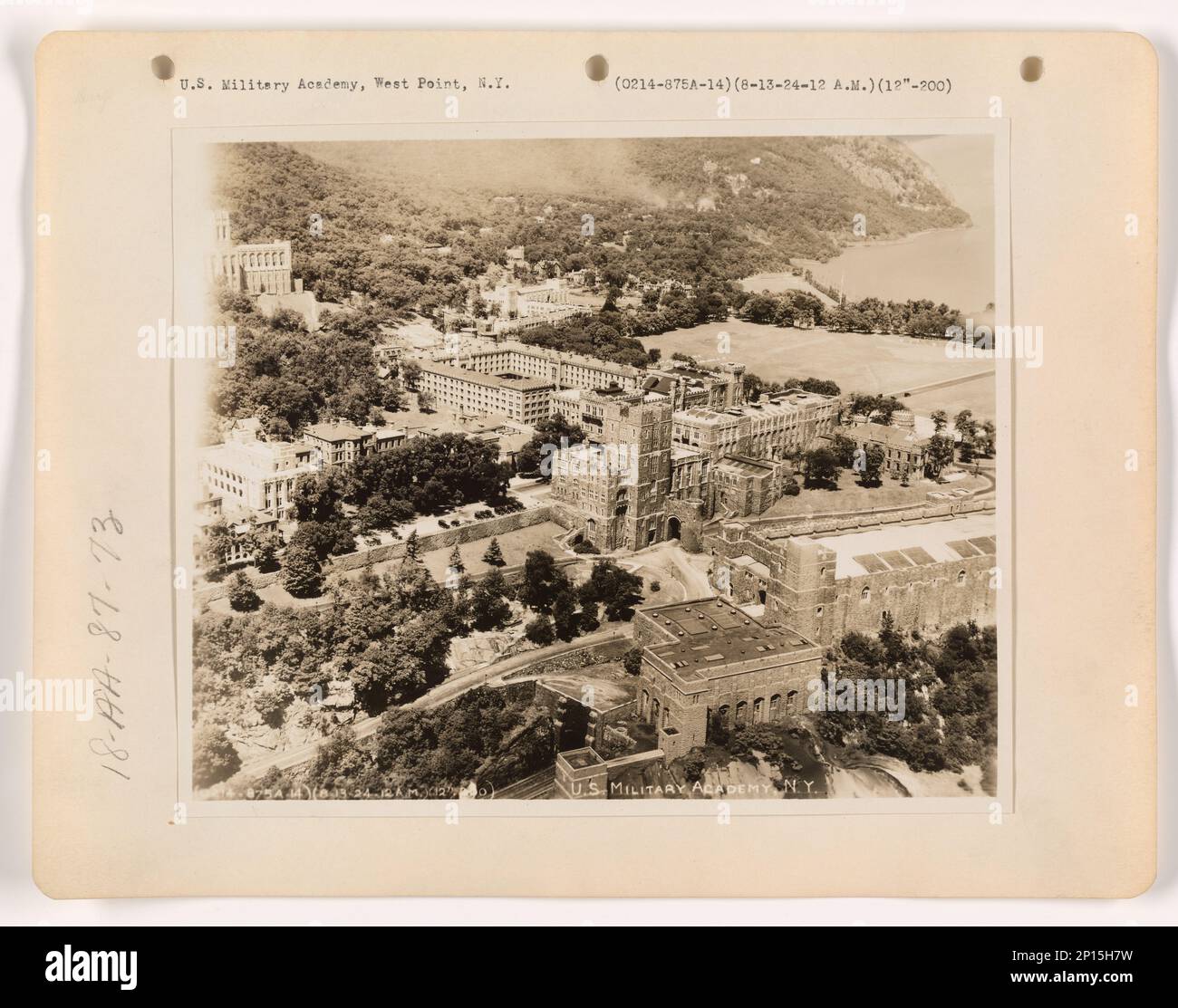 New York - West Point, Aerial Photograph Stock Photo - Alamy