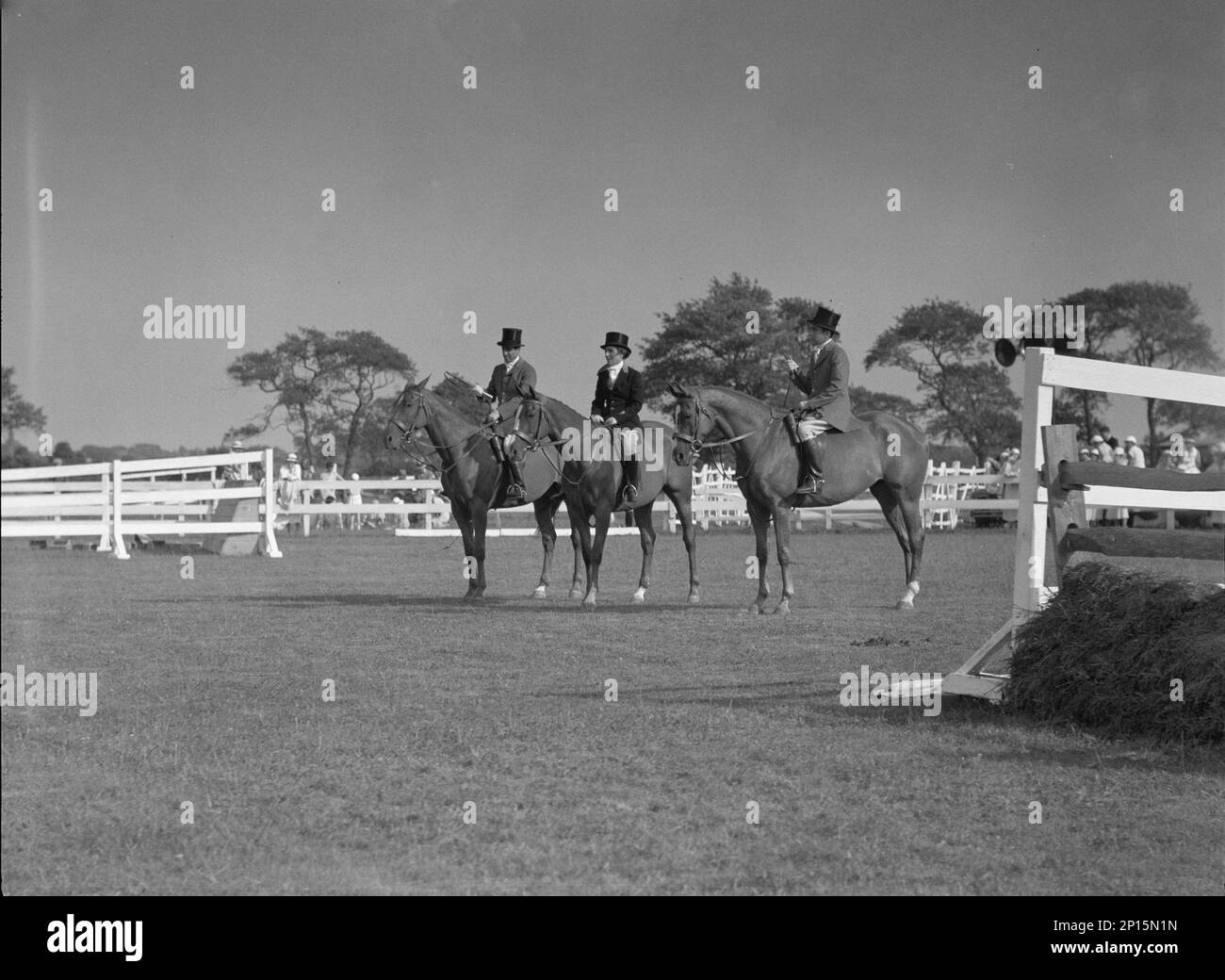 East Hampton horse show, 1933 Stock Photo Alamy