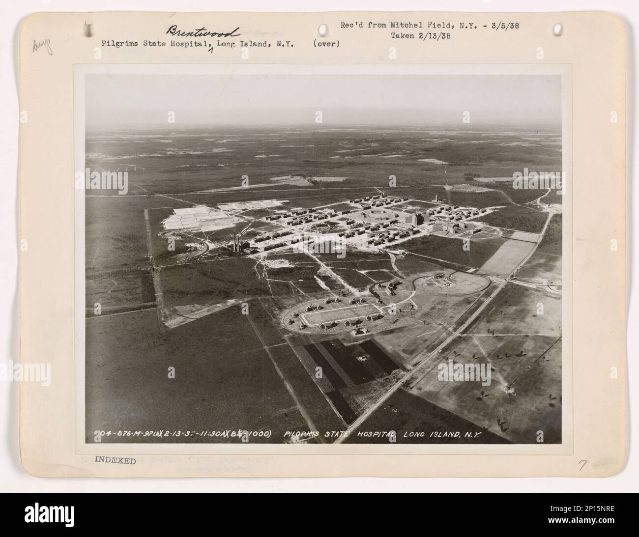 New York Brentwood, Aerial Photograph Stock Photo Alamy
