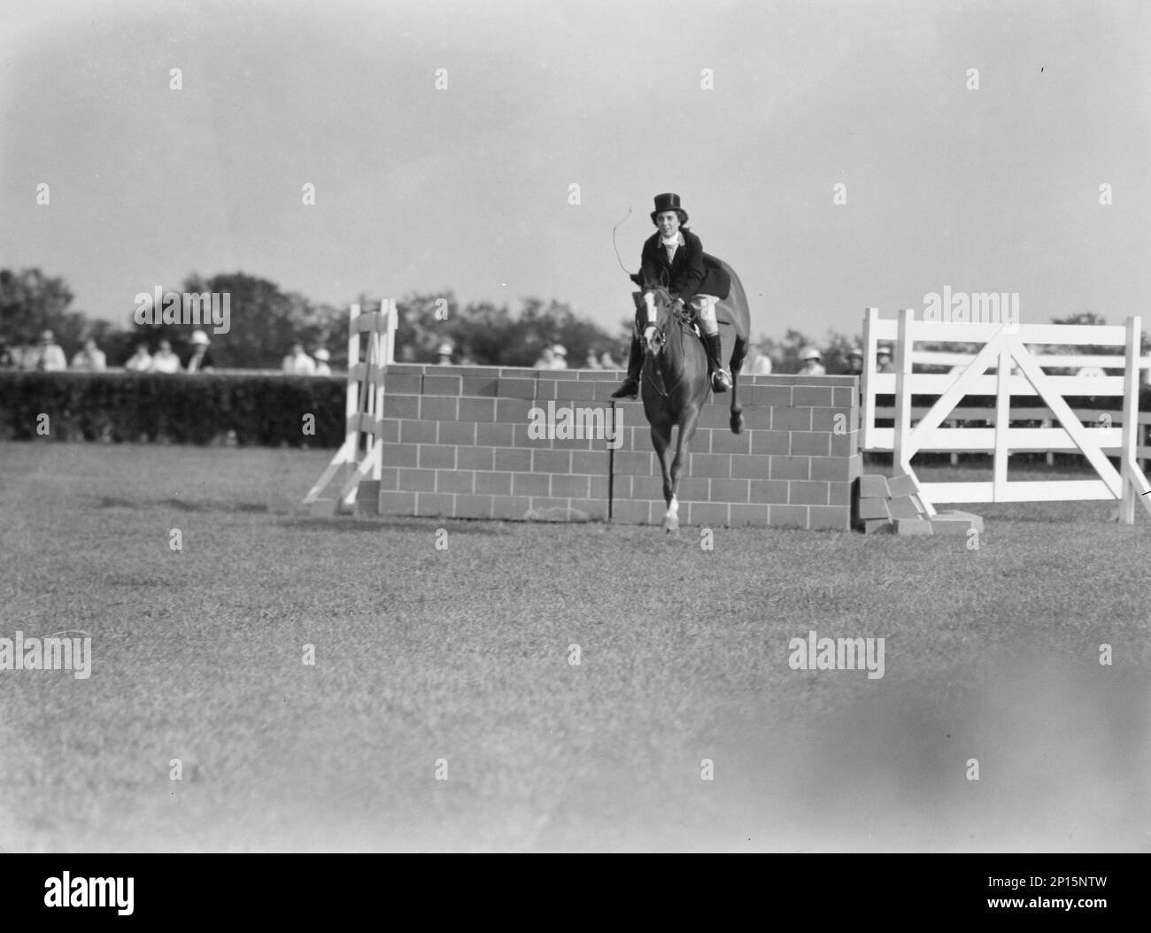 East Hampton horse show, 1934 Stock Photo Alamy