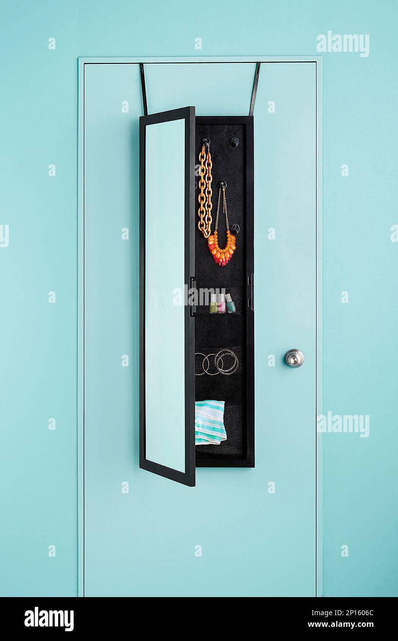 This undated photo provided by Target shows a door storage device. With