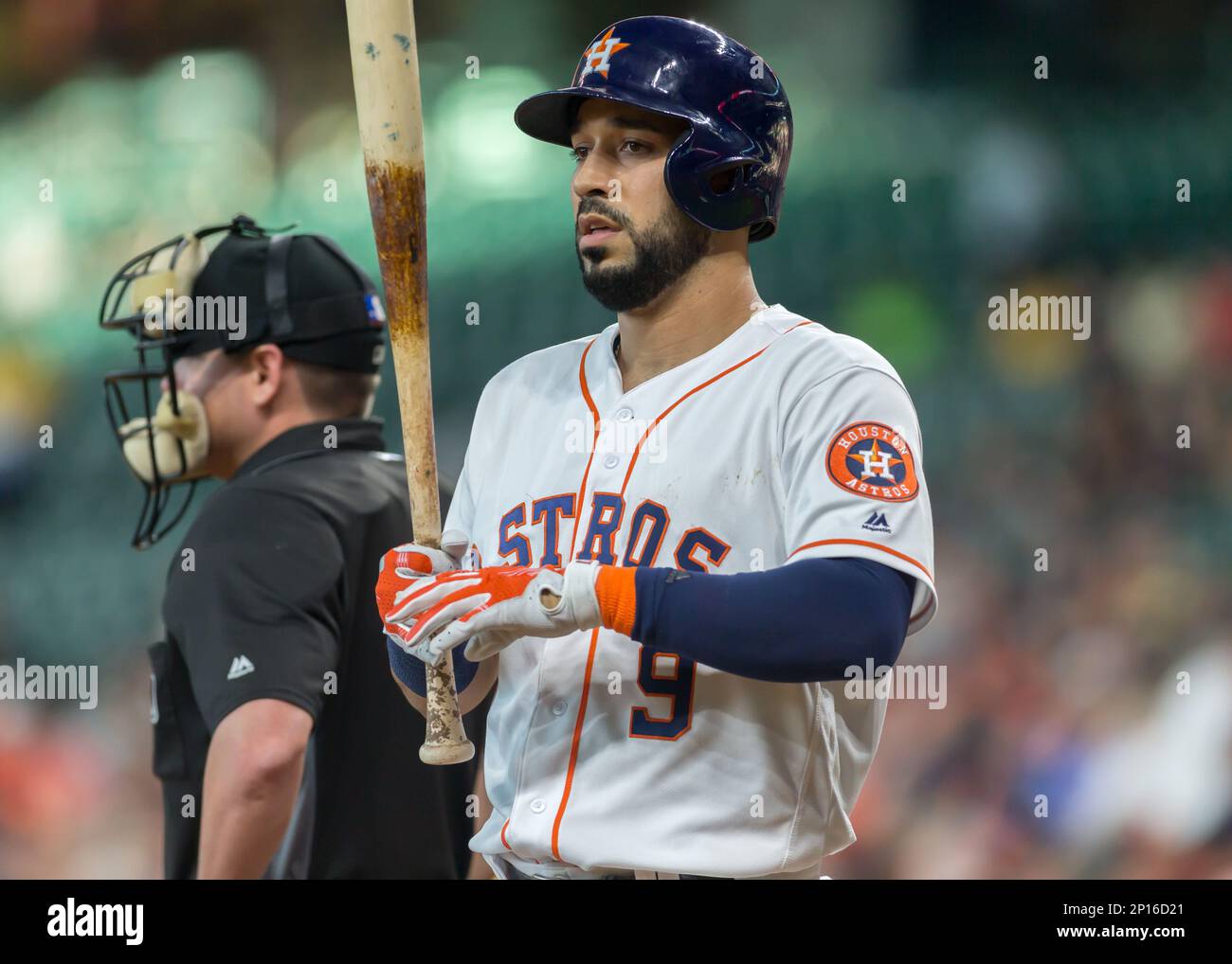 06 July 2016: Houston Astros first baseman Marwin Gonzalez (9