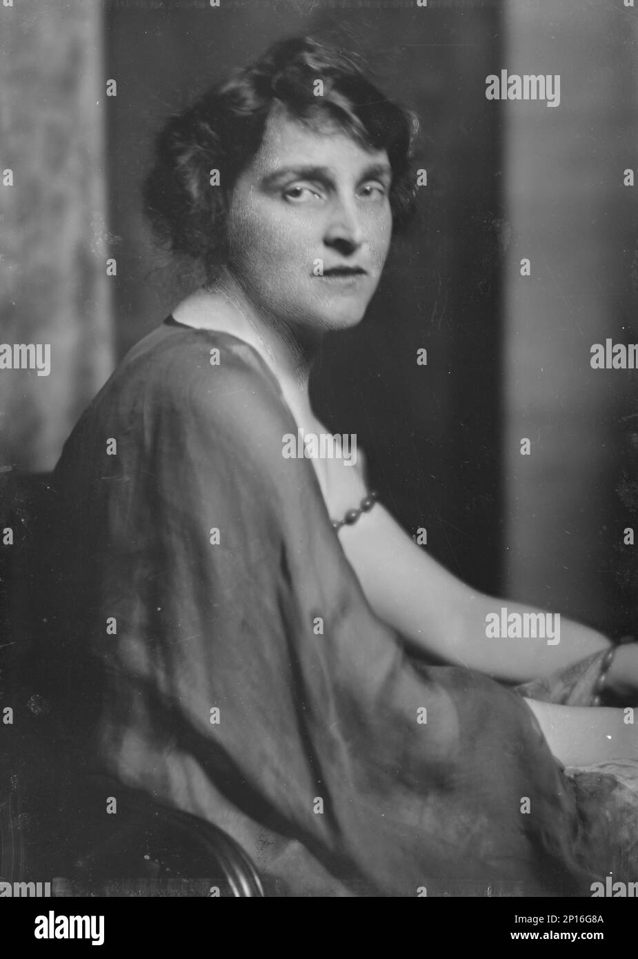 Mrs. Thomas Moore, portrait photograph, 1917 Dec. 13. Stock Photo