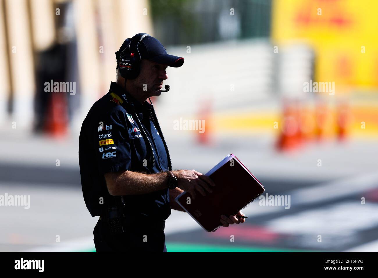 NEWEY Adrian (gbr), Chief Technical Officer of Red Bull Racing, portrait during the Formula 1 Gulf Air Bahrain Grand Prix 2023, 1st round of the 2023 FIA Formula One World Championship from March 2 to 5, 2023 on the Bahrain International Circuit, in Sakhir, Bahrain - Photo: FLORENT GOODEN / DPPI Media/LiveMedia Stock Photo