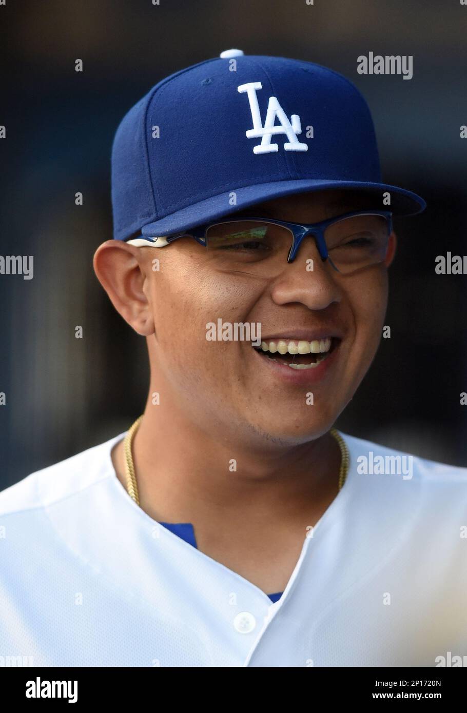 02 July 2016: Los Angeles Dodgers Pitcher Julio Urias (7) [10705