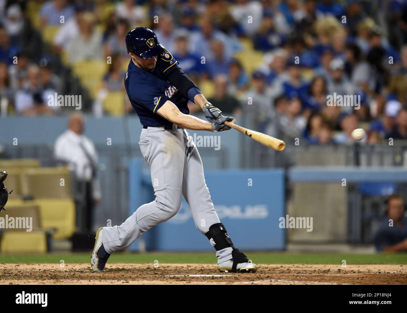 17 June 2016: Milwaukee Brewers Infield Aaron Hill (9) [4171