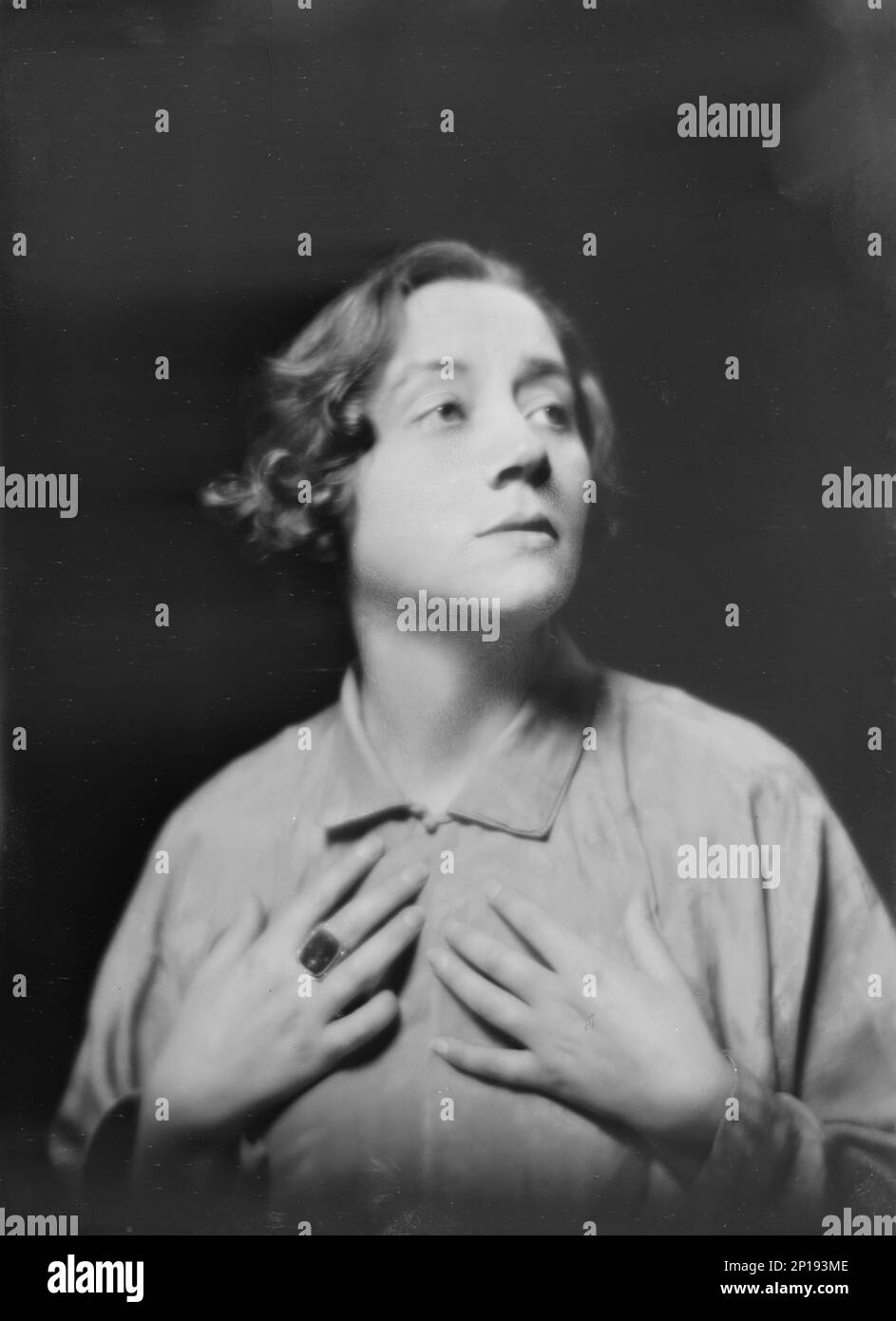 Miss Naima Wifstrand, portrait photograph, 1919 Sept. 18. Swedish