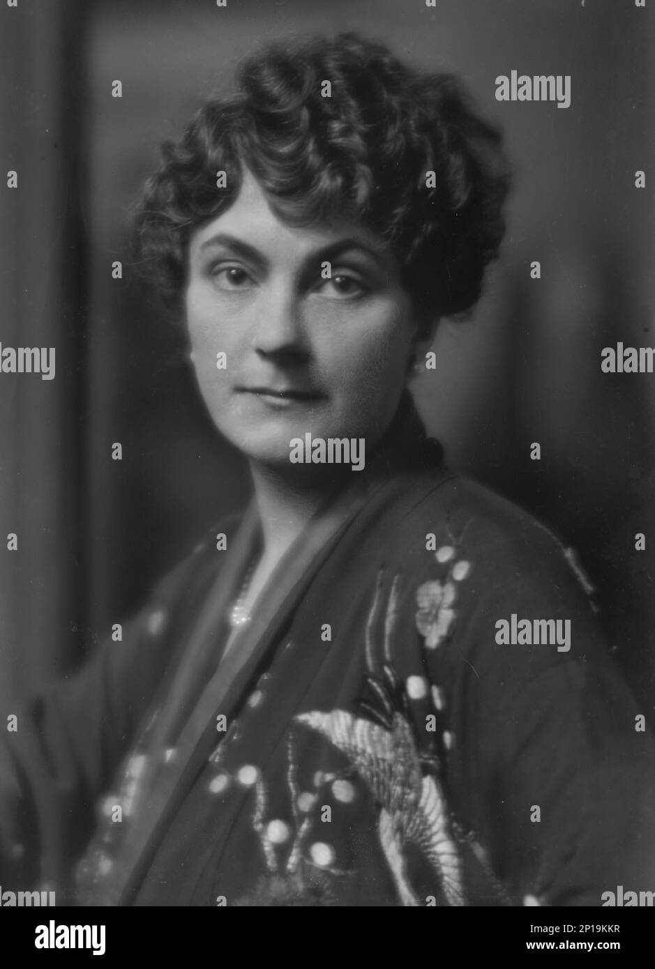 Work, B.G., Mrs., portrait photograph, 1914 Apr. 30. Stock Photo