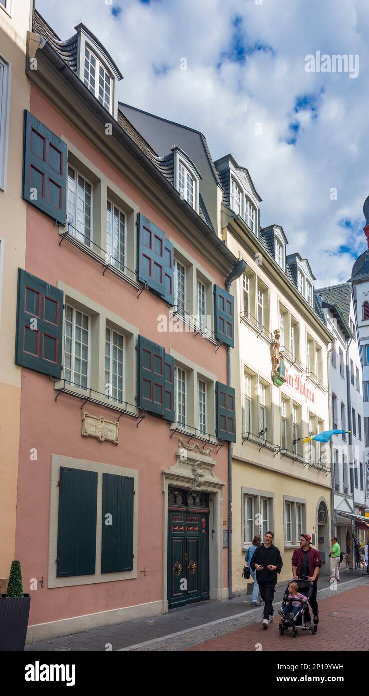 Bonn: museum Beethoven-Haus in Rhein-Sieg-Region, Nordrhein-Westfalen, North Rhine-Westphalia, Germany Stock Photo