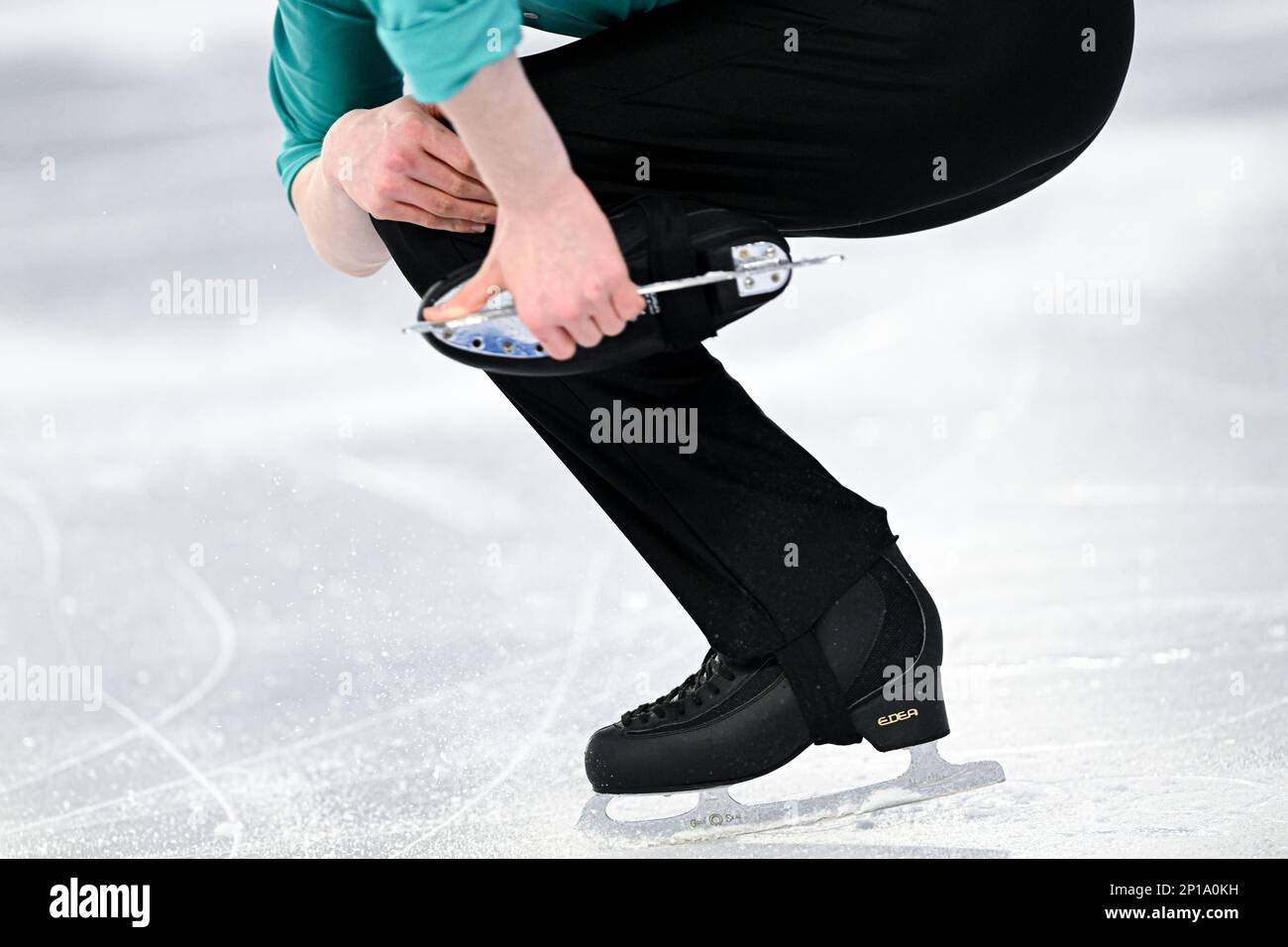 Jegor MARTSENKO (EST), during Junior Men Short Program, at the ISU