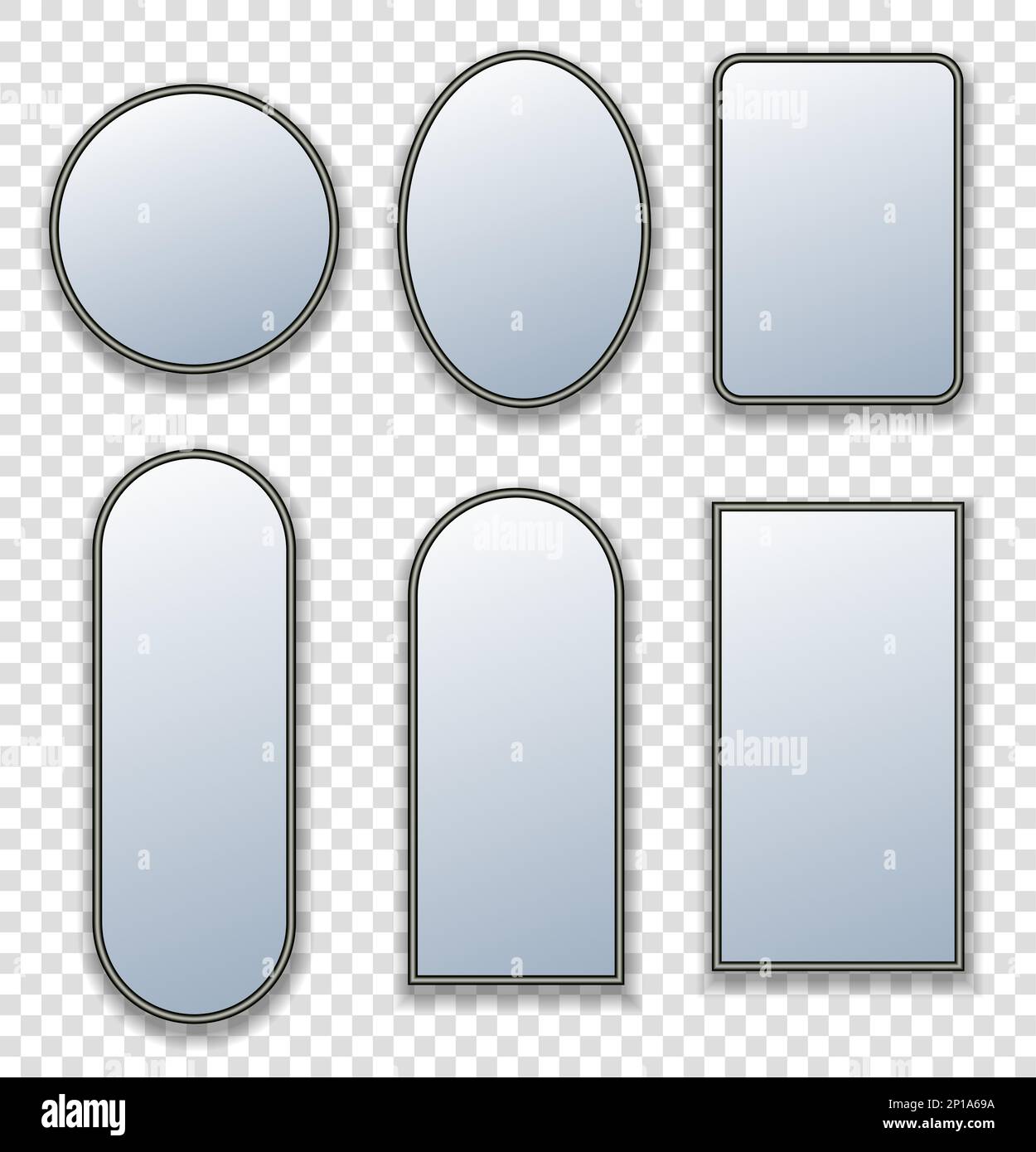 Grey frames Stock Vector Images Alamy