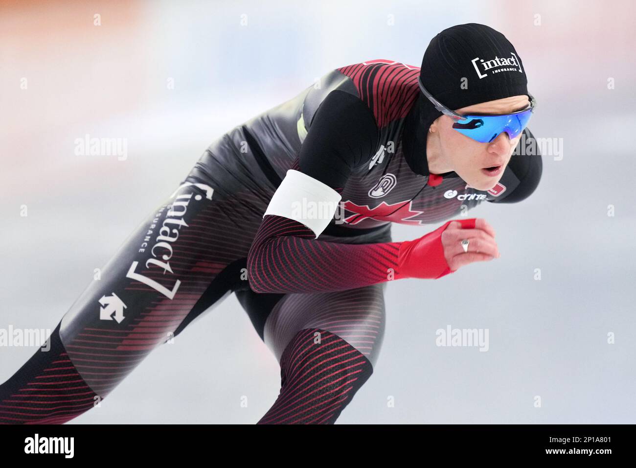 HEERENVEEN, NETHERLANDS MARCH 3 Brooklyn McDougall of Canada