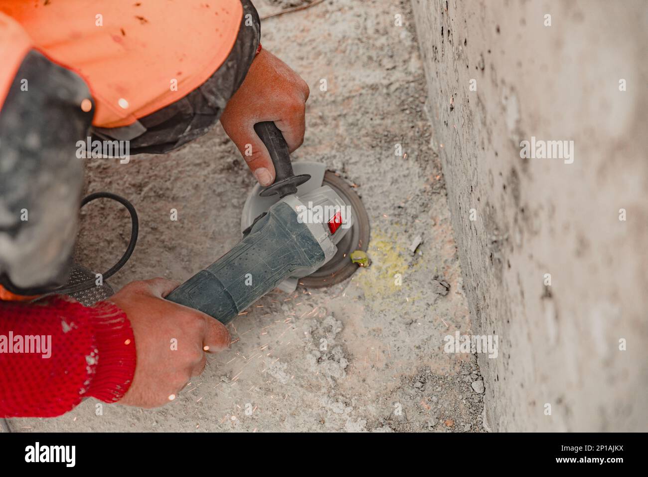 Man Digging Rocks Hand person digging in sand hi-res stock photography and images - Alamy