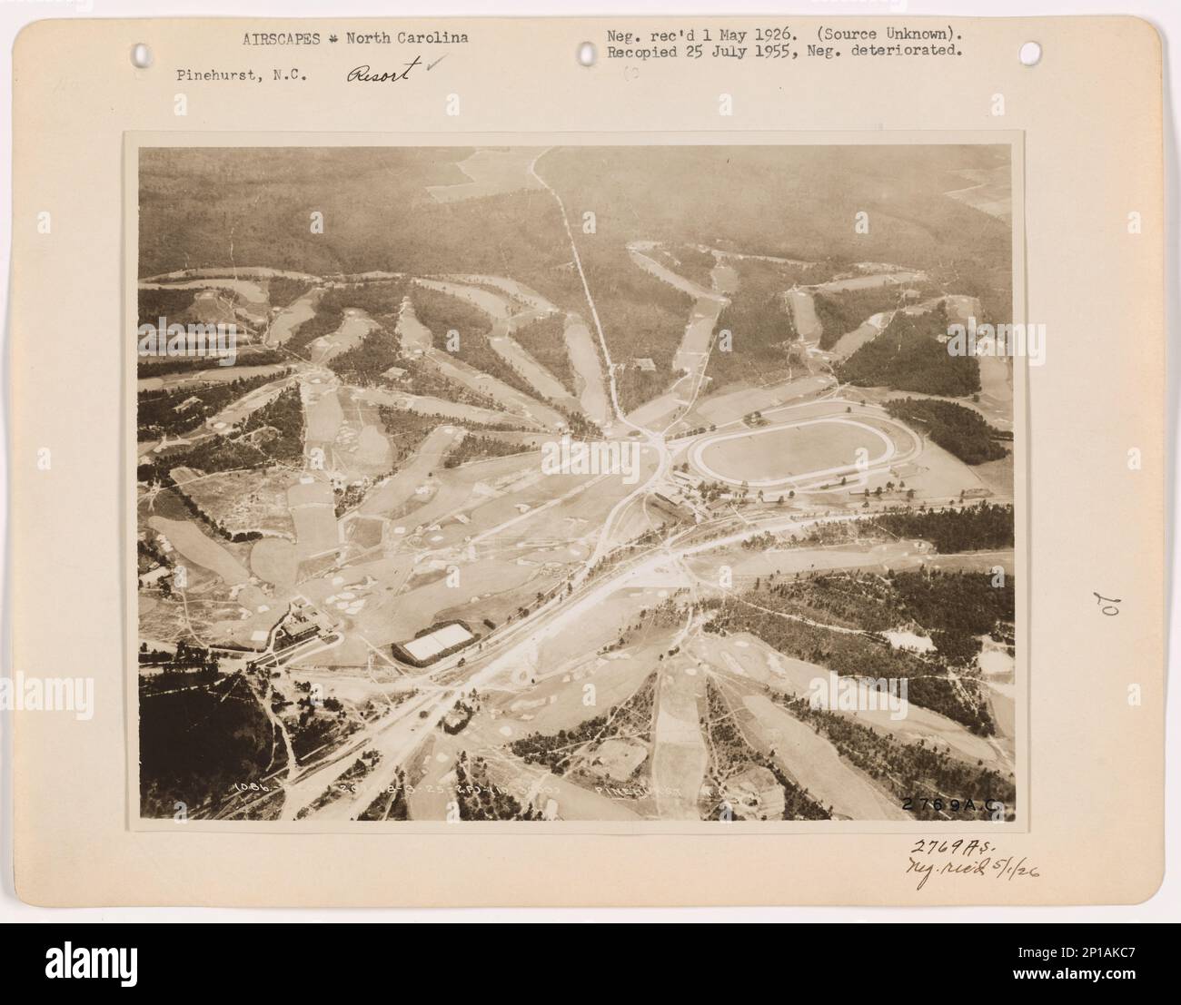 North Carolina Pinehurst, Aerial Photograph Stock Photo Alamy