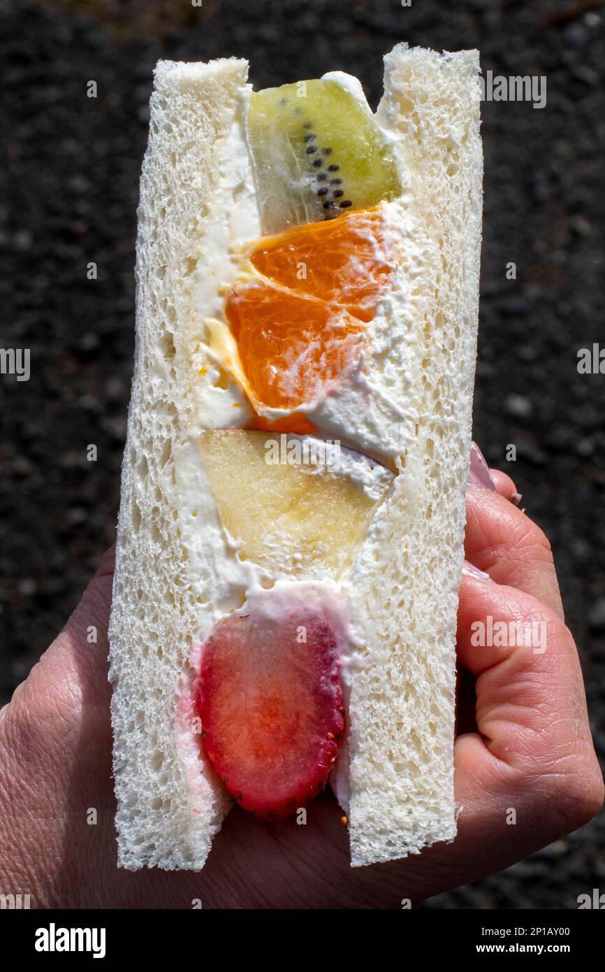 Fruit sando hires stock photography and images Alamy
