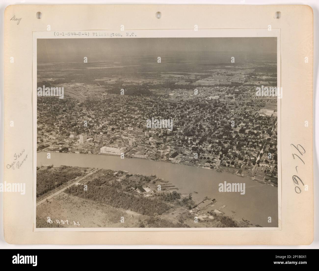 Wilmington north carolina aerial hi-res stock photography and images ...