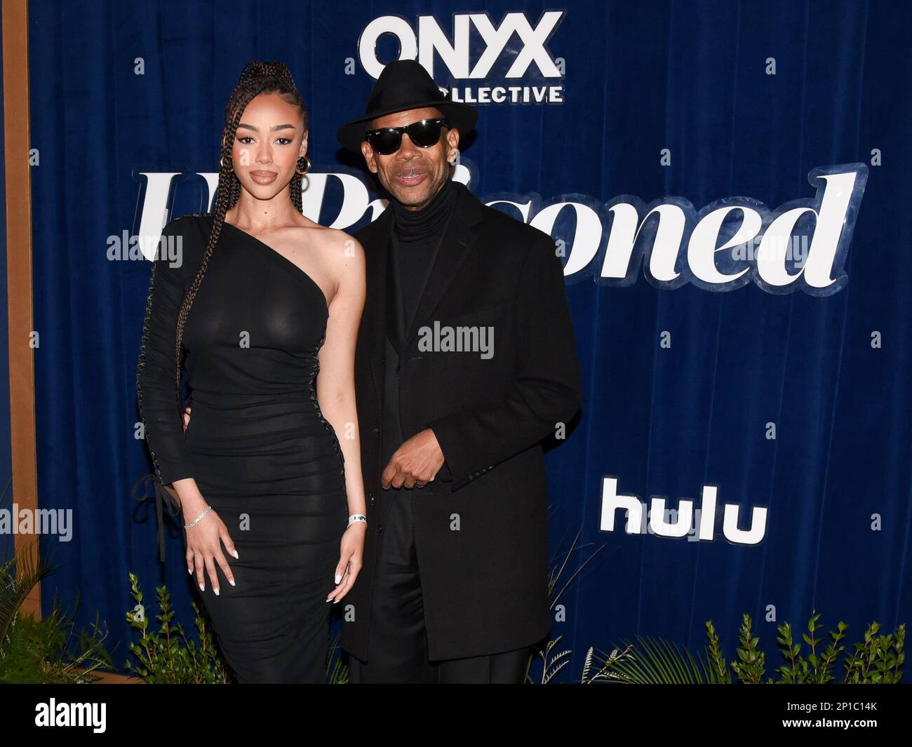 02 March 2023 - Bevrly Hills, California - Bella Harris and Jimmy Jam
