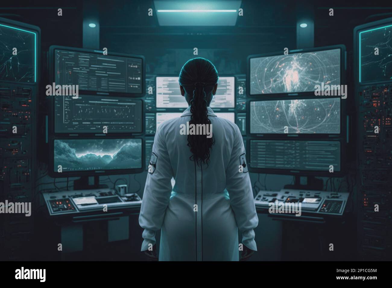 Cyberpunk spy hi-res stock photography and images - Alamy